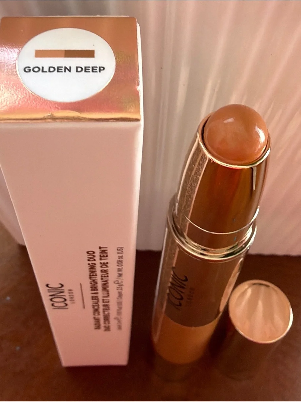 ICONIC London Radiant Concealer & Brightening Duo - Brown, Gold,Deep